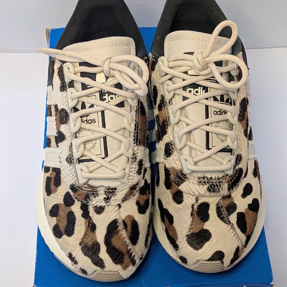 Adidas Women's SL Andridge w FV4479 "Leopard" - Pony Hair Upper - Size 5 - Picture 4 of 10